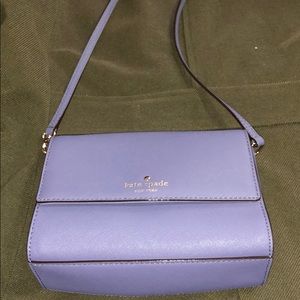 Kate spade light purple cross body bag